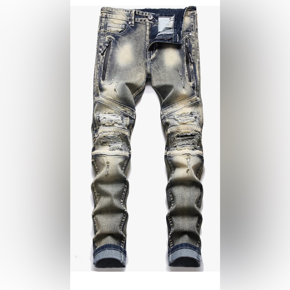 New Men's Designer Street Jeans Multiple Sizes